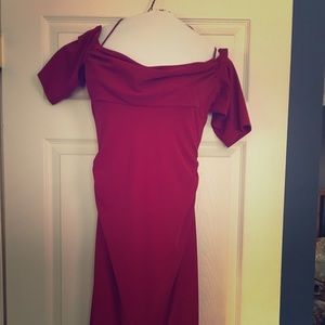 Nicole Miller size 6 red dress